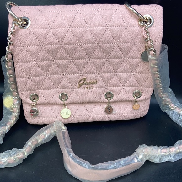 Guess Quilted Charm Crossbody purse - Picture 7 of 13